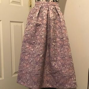 Asos pink midi skirt